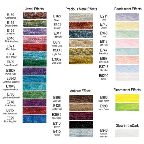 Dmc light effects embroidery - dmc,