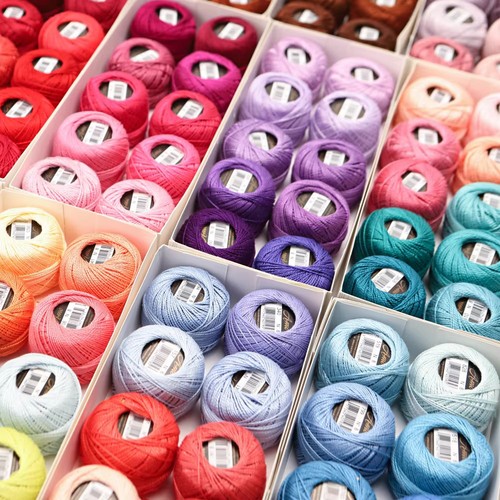 Mercerized cotton pearl - mercerized, thread