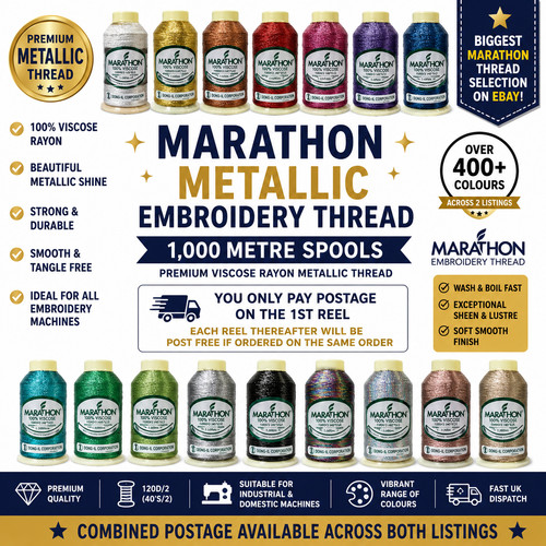 Marathon metallic embroidery - metallic,