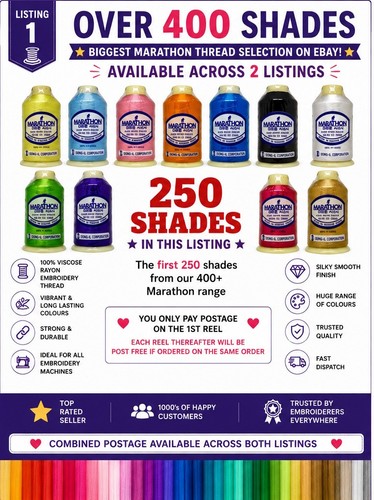 Marathon rayon embroidery - marathon,